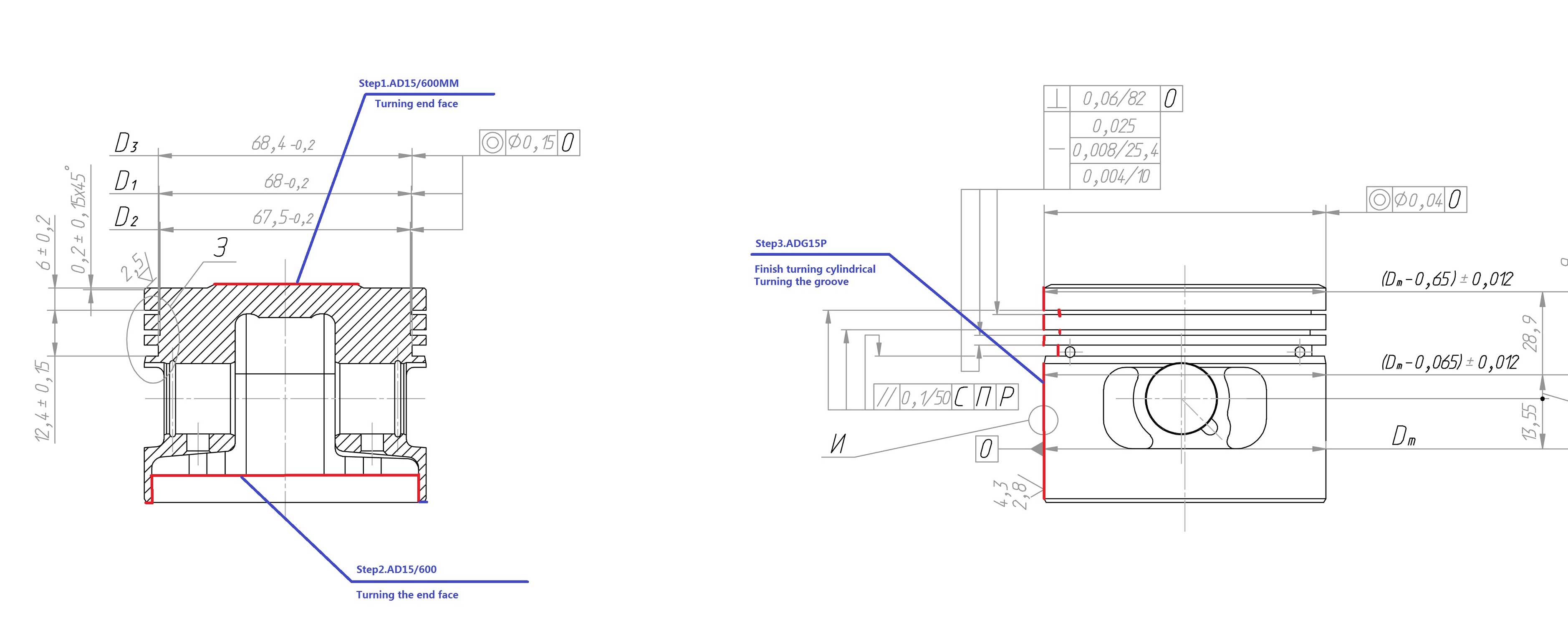 Slant bed CNC Piston lathe(图3)