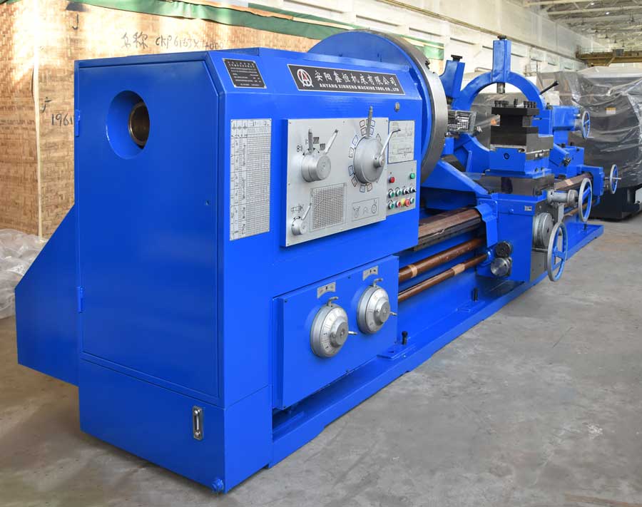 The CW61125B/3000 Conventional lathe Machine was finished and delivered to our Spain customer(图1)
