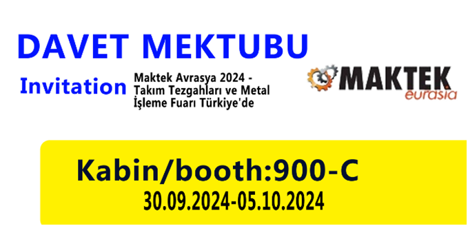 Xinheng sincerely invites you to participate in the Maktek Eurasia Fair(图1)